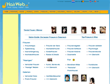 Tablet Screenshot of hairweb.at