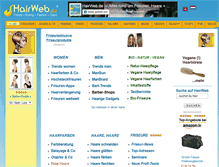 Tablet Screenshot of hairweb.de